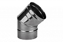Отвод 135 градусов D 180 для дымохода из нержавеющей стали Прок с доставкой в NAME